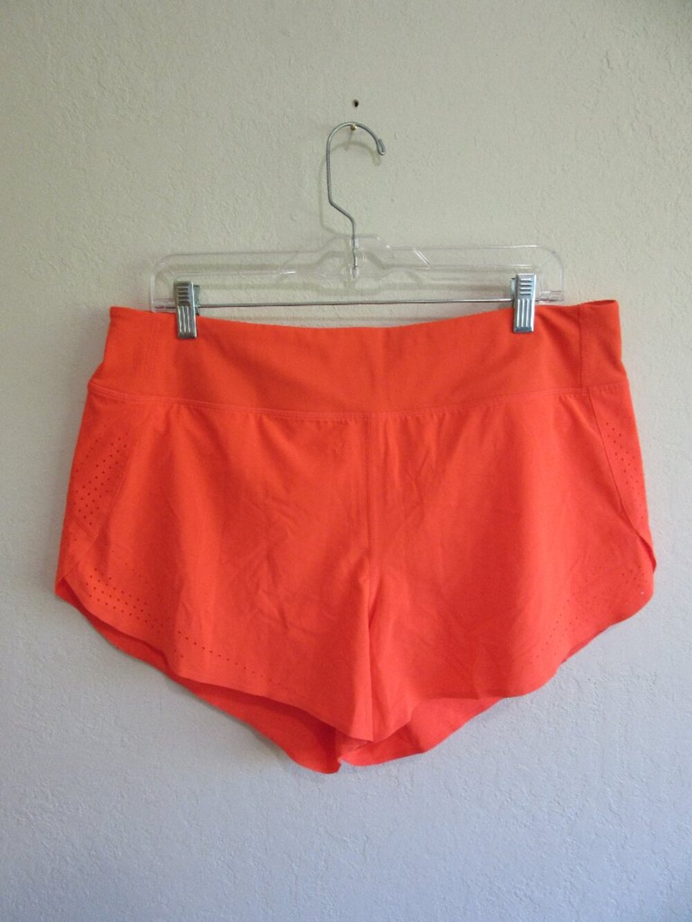 Allyson Felix Athleta Orange L Running Shorts